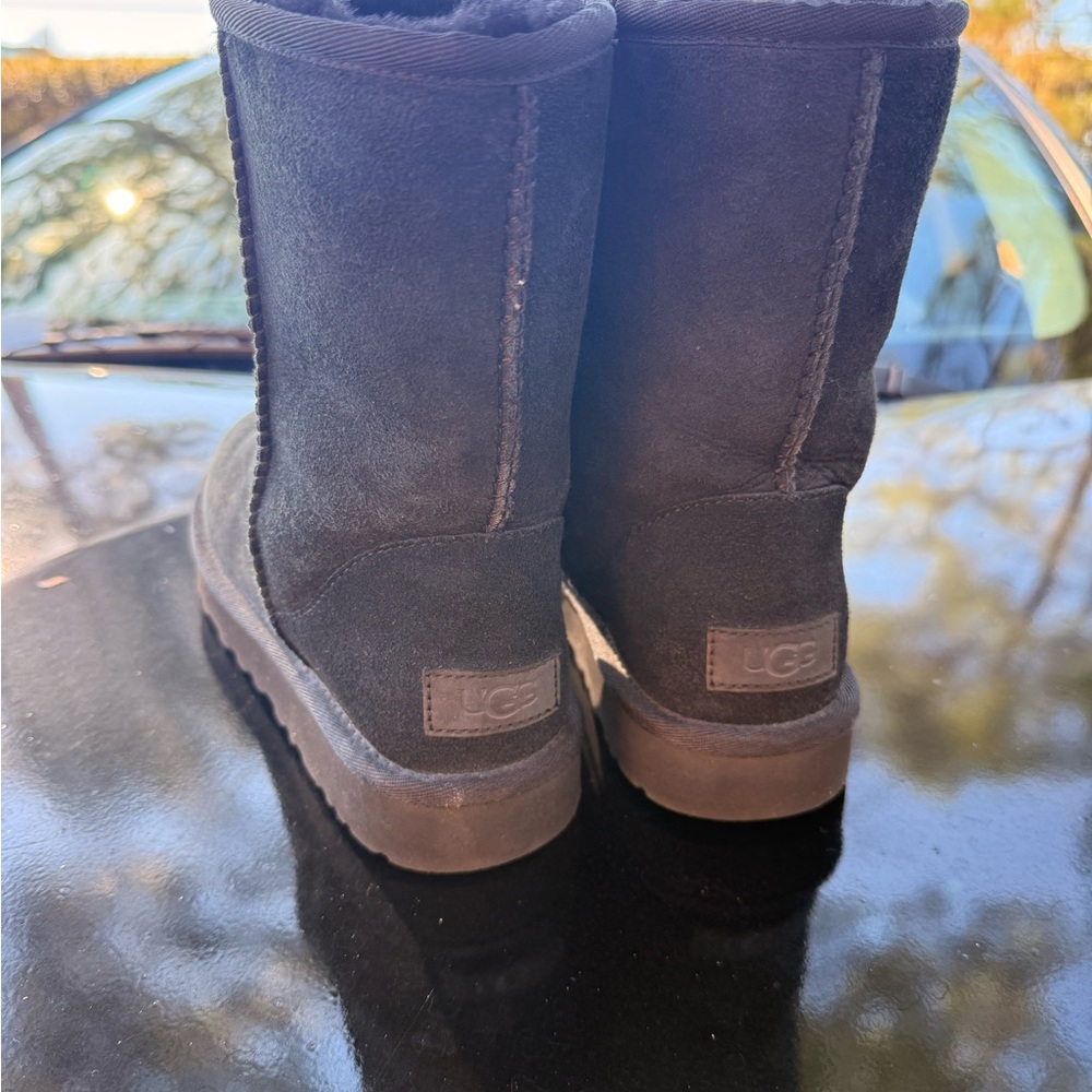 UGG Dark Suede Winter Boots